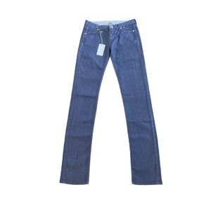 Zoe NYC jeans made in italy womens 27in blue skinny NEW